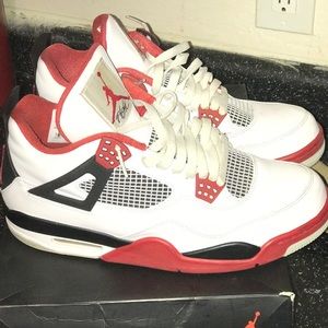 Air Jordan retro 4 Fire red